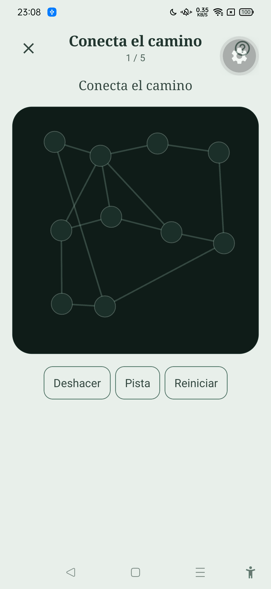 Conecta el camino